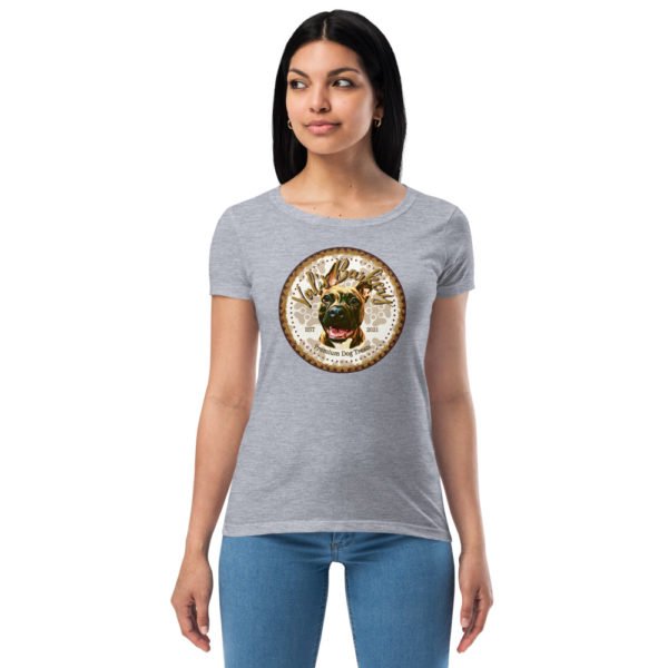 Val's Barkery Logo - Women’s fitted t-shirt