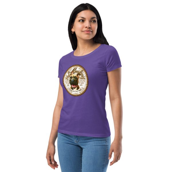 Val's Barkery Logo - Women’s fitted t-shirt - Image 6