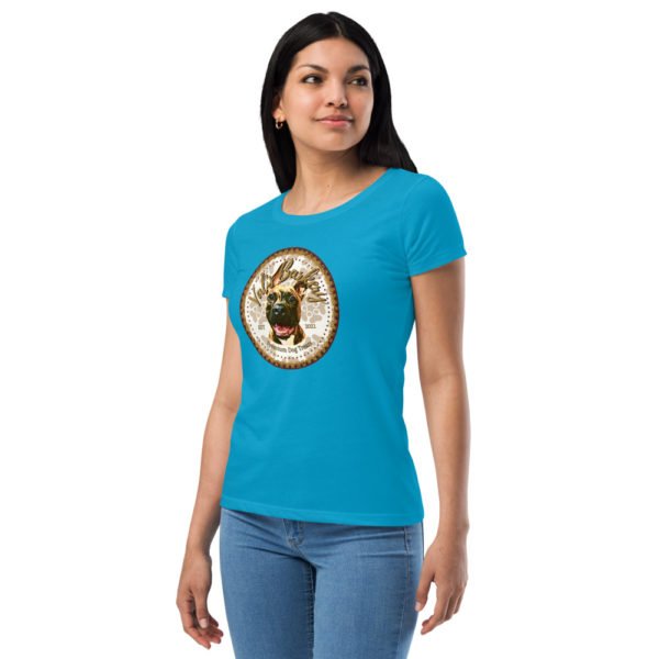 Val's Barkery Logo - Women’s fitted t-shirt - Image 9