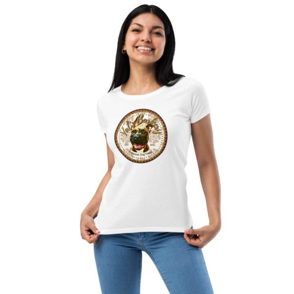 Val's Barkery Logo - Women’s fitted t-shirt - Image 13