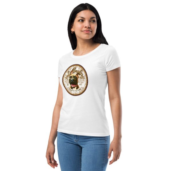 Val's Barkery Logo - Women’s fitted t-shirt - Image 14